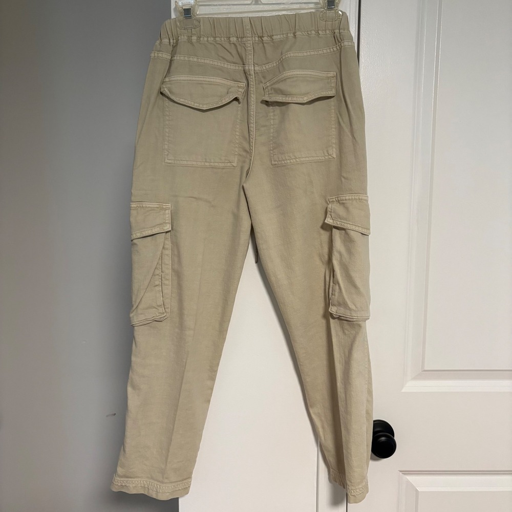 Liverpool Los Angeles Women's Cargo Pants Size 4 27 Cotton Lyocell Drawstring‎ - Picture 4 of 8
